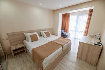 Двухместный номер с 2 отдельными кроватями в  Kolkhida Resort & Spa